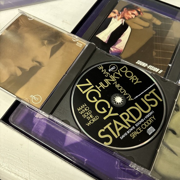 David Bowie Deluxe Ed. Sound+Vision CD box set Sound Vision 4 CD’s‎ + Booklet - Picture 4 of 8
